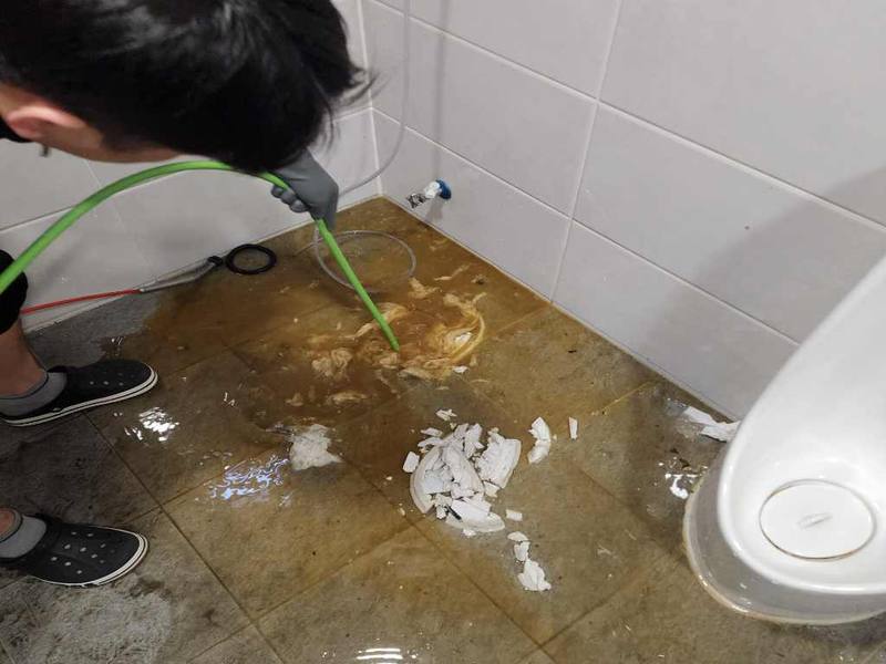 시흥 변기역류 작업사례 6